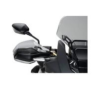 Puig 8948H Extension de protège-mains en matériau acrylique haute résistance pour améliorer la protection aérodynamique et le confort du pilote, Fumé