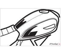 PUIG 9131C Protège réservoir spécial pour DUCATI SCRAMBLER ICON Carbon look