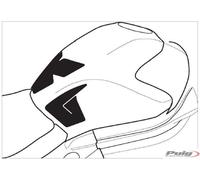 PUIG 9132C Spezifischer Tankschutz passend fuer KAWASAKI ER-6N Carbon look