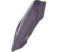 Puig 9212F Bulle Touring haut et aérodynamique en acrylique CN de 4 mm avec profil arrondi, zone supérieure plate et déflecteurs améliorant la protection, Fumé Foncé