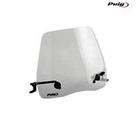 PUIG 9239H Pare-Brise Trafic Fumé Clair Pour Sym 125 Fiddle III 2014-2020