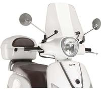 PUIG 9240W Vitre de scooter Urban pour SYM FIDDLE III 50 4T AC E2 Transparent
