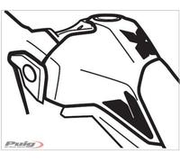 PUIG 9303C Protecteur de réservoir spécial pour HONDA CRF1000L AFRICA TWIN Carbon look