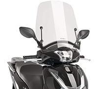 Puig 9383W Carenabris T.S. Protection d’échappement avec Base en Silicone et Rouleaux pour Absorption des impacts et Glissement en Cas de Chute, Transparent
