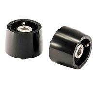 Puig 9409N Embouts de Guidon Thruster avec Design léger et système modulaire pour réduction des Vibrations et Personnalisation, Noir