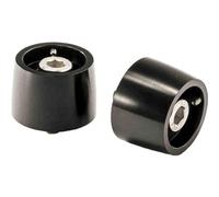Puig 9417N Embouts de Guidon Thruster avec Design léger et système modulaire pour réduction des Vibrations et Personnalisation, Noir