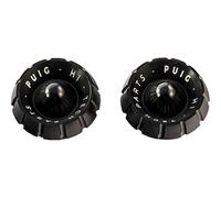 Puig 9420N Embouts de Guidon Thruster avec Design léger et système modulaire pour réduction des Vibrations et Personnalisation, Noir