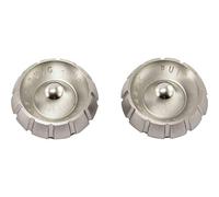 Puig 9420P embouts de guidon Thruster avec design léger et système modulaire pour réduction des vibrations et personnalisation, Argent