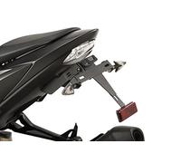 Puig 9422N Suport de Plaque pour Suzuki GSX-S750 17'-18'/ Suzuki GSX-S1000 15'-18'/ Suzuki GSX-S1000F 15'-18', Noir