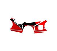 Puig 9459R Protections Bouchon de réservoir Protection adhésive au Design Sportif résistante aux impacts, Rayures et Rayons UV pour améliorer la Protection et l’esthétique, Rouge