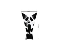 Puig 9602N Protection de Réservoir Modèle Scream Noir