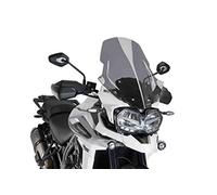 Puig 9613F Touring Dome pour Triumph Tiger Explorer XC/XR/XRX/XRT/XCX/XCA 18', Fumé Foncé