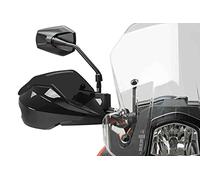 Puig 9622F Extension de protège-mains en matériau acrylique haute résistance pour améliorer la protection aérodynamique et le confort du pilote, Fumé Foncé