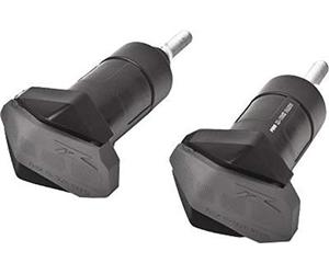 Puig 9628N Protecteurs moteur R19 avec tampons en nylon et design compact pour une protection intégrale du châssis et du moteur, Noir