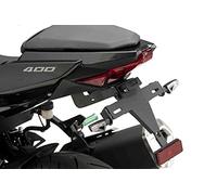 Motoplastic Support de plaque 9629N pour Kawasaki Ninja 400 18' Noir