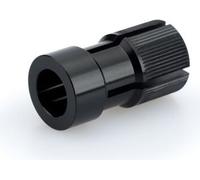 PUIG 9662N Protège-embrayage RAW pour HARLEY DAVIDSON SPORTSTER 883 SUPERLOW XL883L Noir
