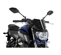 Puig Pare-brise Naked New Generation Sport 9666N pour Yamaha MT-07 Noir