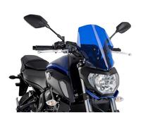 Puig Carenabris New Generation Touring Yamaha Mt-07 Windshield Bleu