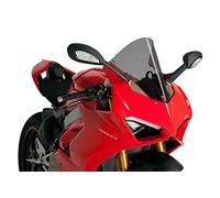 Puig 9690F Bulle R-Racer Sportive aérodynamique Haute Performance fabriquée en PMMA de 3 mm avec Design Racing optimisé pour améliorer Protection et stabilité, Fumé Foncé