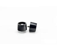 Puig 9698N embouts de guidon Thruster avec design léger et système modulaire pour réduction des vibrations et personnalisation, Noir