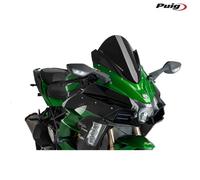 PUIG 9704N Pare-Brise Racing Noir Pour For Kawasaki 1000 H2 SX 1982-2022