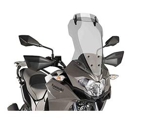 Puig 9713H Bulle Touring avec Visière Protection renforcée, Fumé