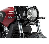 Puig 9740N Supports De Fourche pour Clignotants Avant homologué Route, Noir