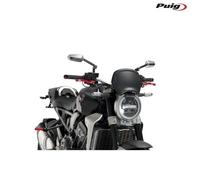 PUIG 9768J Pare-Brise Noir Mat Avec Set Supports For Honda CB 1000 R Neo SPORTS