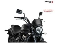 PUIG 9800N Pare-Brise Avec Set Supports Aluminium Noir De Ducati Scrambler 1100
