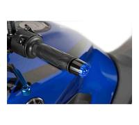 Puig 9876N Jeu de Embouts de Guidon Modelé Thruster, Noir