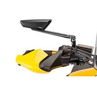 Puig 9883N Rétroviseur Hypernaked en aluminium usiné, réglable et minimaliste pour motos modernes, Noir