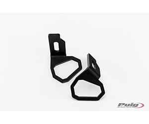 Puig 9959N Support Clignotants D’Origine homologué route, Noir