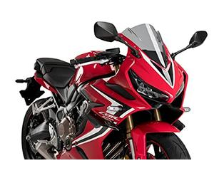 Puig Ailerons Downforce 3569N pour Honda CBR650R 19'
