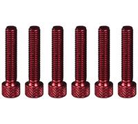 Puig Blister 6 vis allen M6 x 30 mm. rouge