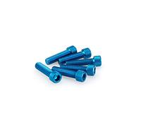 Puig Blister 6 vis Allen M8 x 30 mm. Bleu
