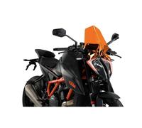 PUIG Ecran Naked Touring orange ABE approuvé pour Ktm
