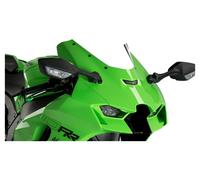Puig 20541F Bulle Z-Racing aérodynamique et Sportive en Acrylique de 3 mm avec Double Hauteur et canaux latéraux améliorant Protection et stabilité, Fumé foncé