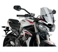 Puig Bulle Roadster Pour STREET TRIPLE, teinté clair