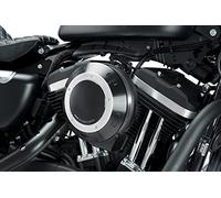 Puig Couvercle du Filtre 9993N pour HARLEY DAVIDSON SPORTSTER 883 IRON 16'-18', Noir