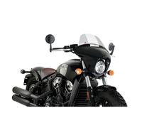 PUIG Cupolino Batwing SML Touring Indian Scout Bobber 18-26 Fumé Clair -21074H