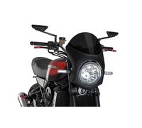 PUIG Cupolino Semicarénato Pour Kawasaki Z900RS 18-20 Fumée Foncée Carbon