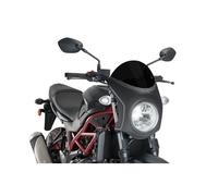 PUIG Cupolino Semicarenato Suzuki SV650 16-21 Noir Carbone