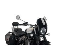 PUIG Cupolino SemiCaréné Anarchy Pour Triumph Bonneville Speedmaster 21-24 Noir