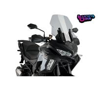 Motoplastic Bulle Touring Puig 3640H – Acrylique CN 4 mm, zone supérieure plate, fumé