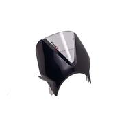 PUIG Cupolino Universel Vision Pour Kawasaki Z900 RS 21-25 Noir-Fumé Clair