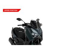 PUIG Cupolino V-Tech Line Sport Yamaha X-MAX 125 23-24 Fumée Foncée
