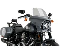 PUIG écran high-road touring fumé transparent pour Harley davidson softail sport glide
