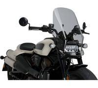 PUIG Ecran Naked touring fumé transparent pour Harley davidson sportster s