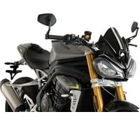 PUIG écran noir naked sport pour Triumph speed triple rs