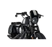 PUIG ECRAN SEMI-CARENE ANARCHY POUR HARLEY D. SPORTSTER XL883N IRON 21-22 NOIR